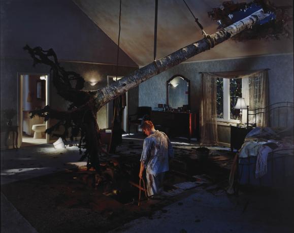 Gregory Crewdson, Bedroom Tree (2001-2002)