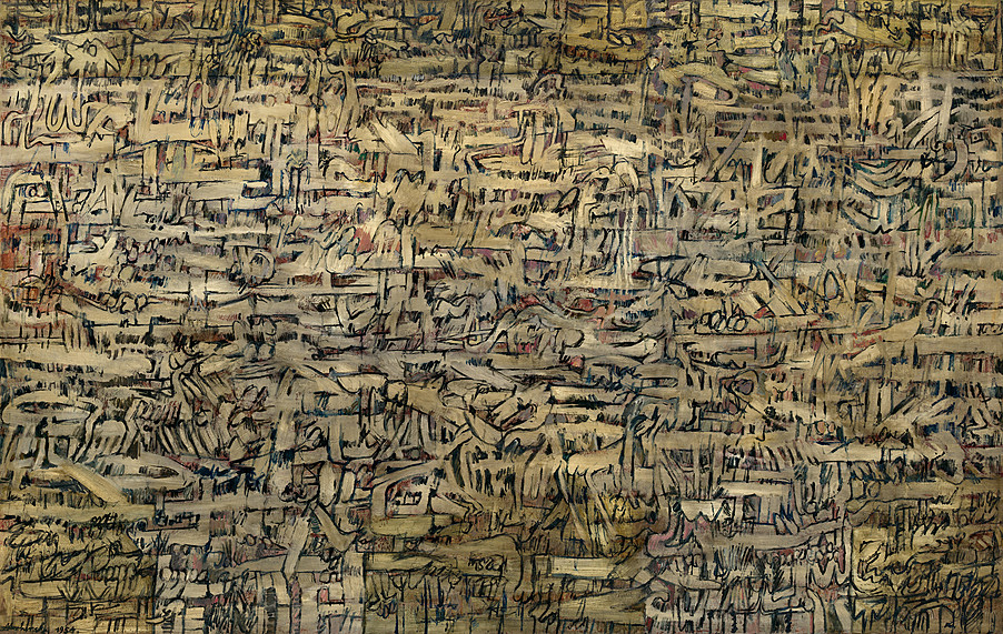 pierre alechinsky, ant hill