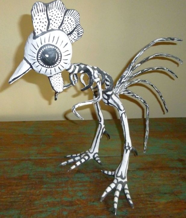 Chicken Calavera (Mexican Folk Art)